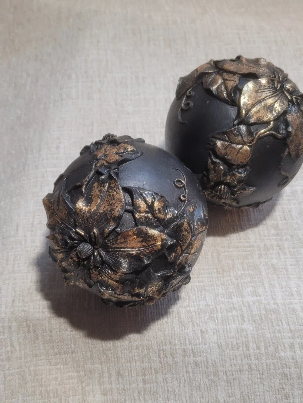 Curated Autumn Tablescape Collection | Olive Leaf Dish, Black Napkin Rings, Fall